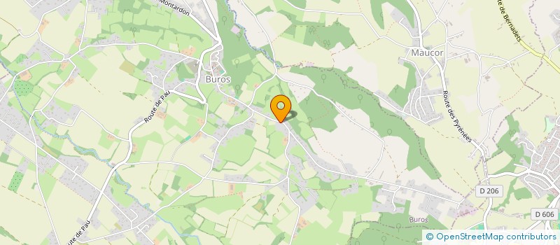 localisation de l'entreprise SOCIETE CIVILE IMMOBILIERE ANOPAT  BUROS