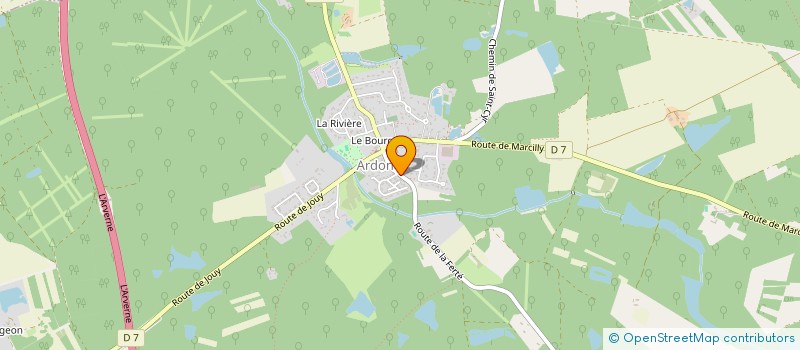 localisation de l'entreprise SOCIETE CIVILE IMMOBILIERE ANSOJO à ARDON