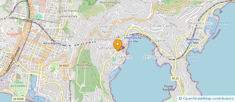 localisation de l'entreprise SOCIETE CIVILE IMMOBILIERE ANTHON PAR ABREVIATION SCI ANTHON à VILLEFRANCHE-SUR-MER