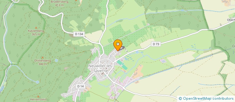 localisation de l'entreprise SOCIETE CIVILE IMMOBILIERE ANV  NEUWILLER-LES-SAVERNE