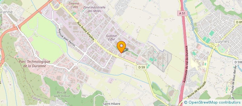 localisation de l'entreprise SOCIETE CIVILE IMMOBILIERE API  AIX-EN-PROVENCE