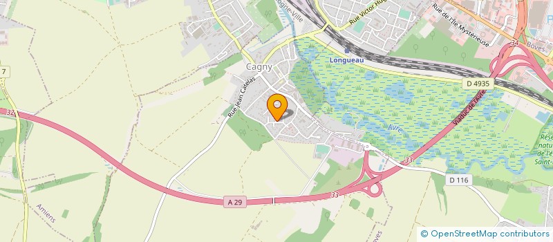 localisation de l'entreprise SOCIETE CIVILE IMMOBILIERE APOLLINE  CAGNY