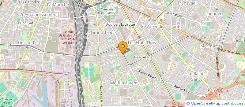 localisation de l'entreprise SOCIETE CIVILE IMMOBILIERE ARC  VENISSIEUX