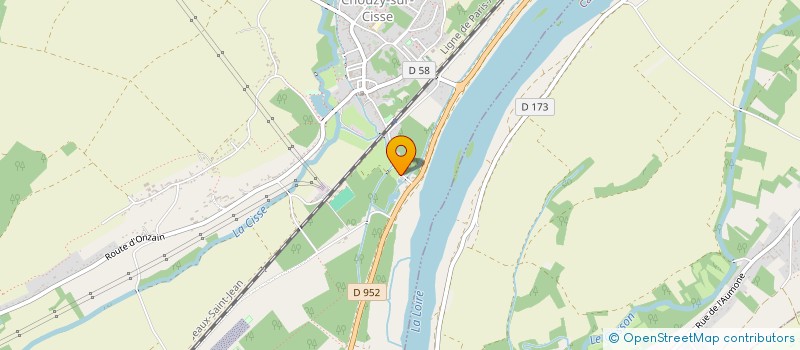 localisation de l'entreprise SOCIETE CIVILE IMMOBILIERE ARC EN CIEL  VALLOIRE-SUR-CISSE