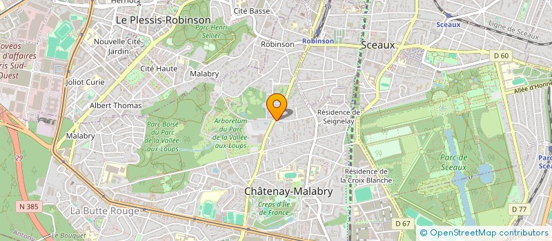 localisation de l'entreprise SOCIETE CIVILE IMMOBILIERE  ARKAM IMMOBILIER  PARIS