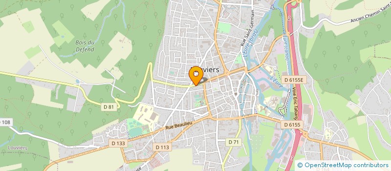 localisation de l'entreprise SOCIETE CIVILE IMMOBILIERE ARNALICE à LOUVIERS