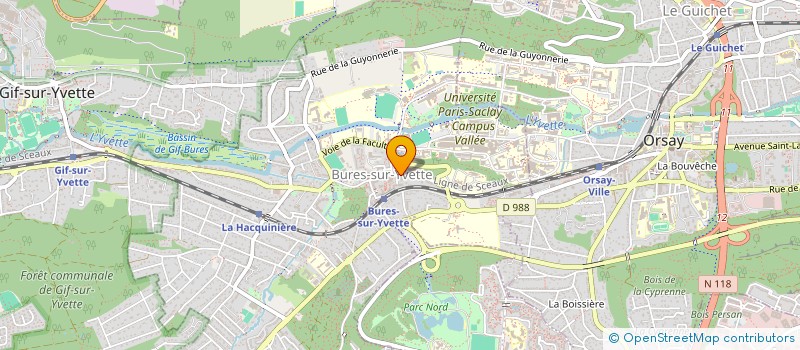localisation de l'entreprise SOCIETE CIVILE IMMOBILIERE ARPEXC ET PAR ABREVIATION SCI ARPEXC à BURES-SUR-YVETTE