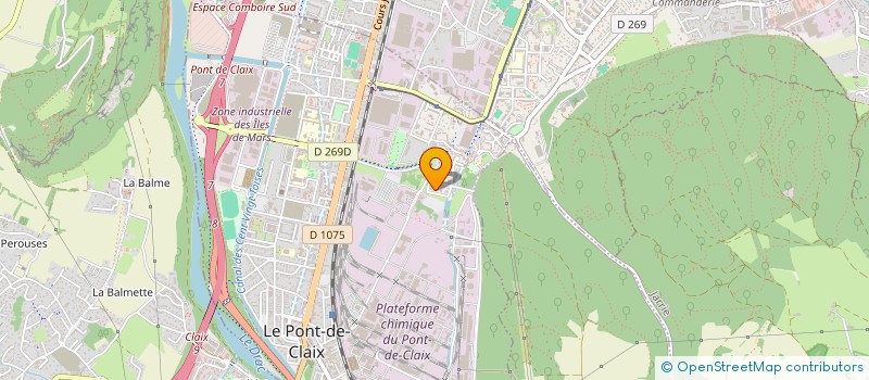 localisation de l'entreprise SOCIETE CIVILE IMMOBILIERE ARRETE  LE PONT-DE-CLAIX