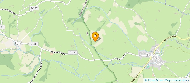 localisation de l'entreprise SOCIETE CIVILE IMMOBILIERE ARROS IMMOS  BRUGES-CAPBIS-MIFAGET