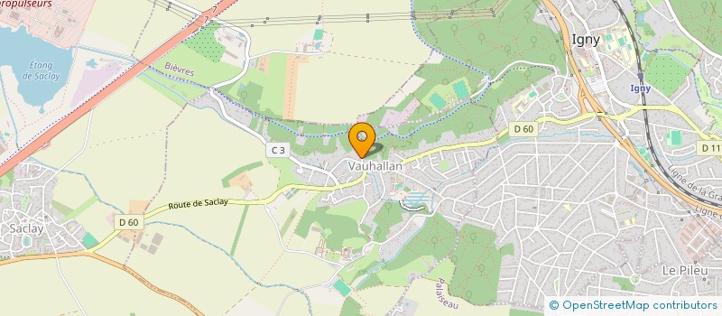 localisation de l'entreprise SOCIETE CIVILE IMMOBILIERE ARTA  VAUHALLAN