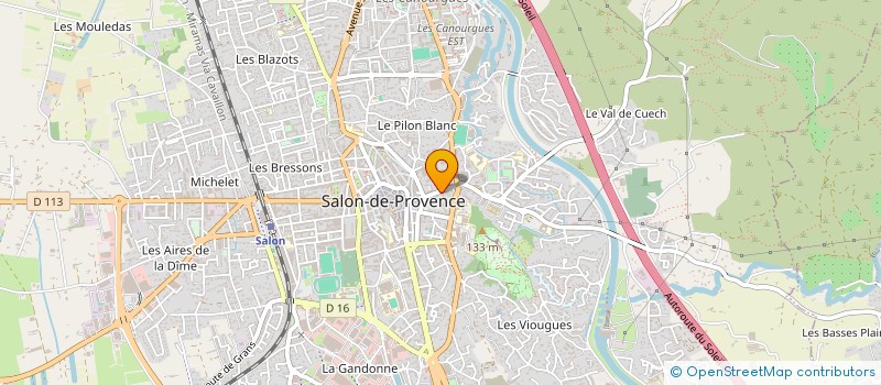 localisation de l'entreprise SOCIETE CIVILE IMMOBILIERE ARTCOLAS  SALON-DE-PROVENCE