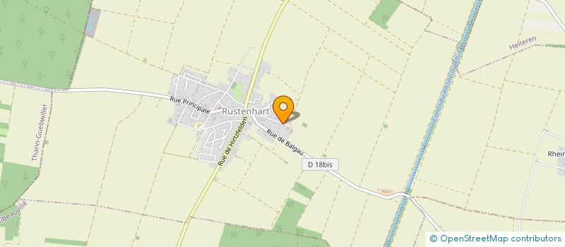 localisation de l'entreprise SOCIETE CIVILE IMMOBILIERE AS IMMO  RUSTENHART