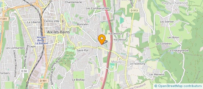 localisation de l'entreprise SOCIETE CIVILE IMMOBILIERE ASINOX ET PAR ABREVIATION SCI ASINOX  GRESY-SUR-AIX