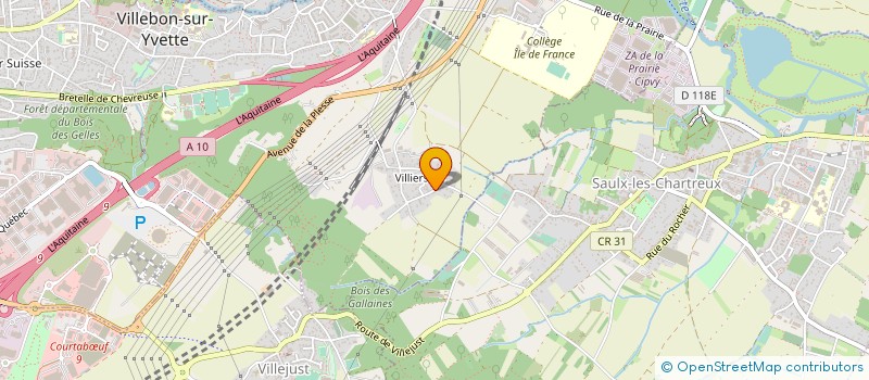 localisation de l'entreprise SOCIETE CIVILE IMMOBILIERE ASMABEVI à VILLEBON-SUR-YVETTE