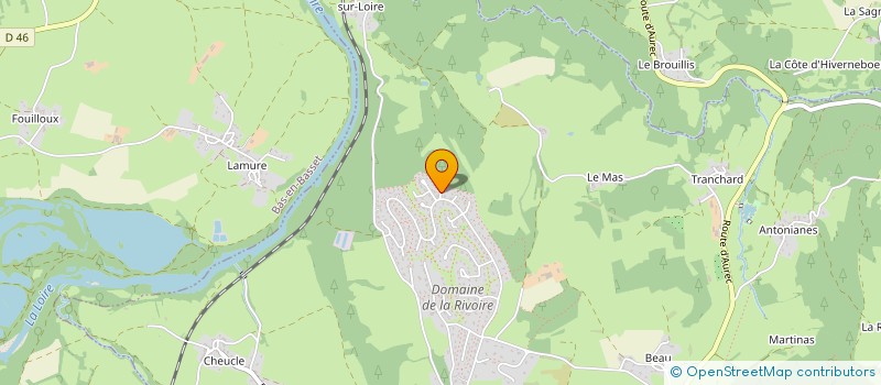 localisation de l'entreprise SOCIETE CIVILE IMMOBILIERE ASSCI  MONISTROL-SUR-LOIRE