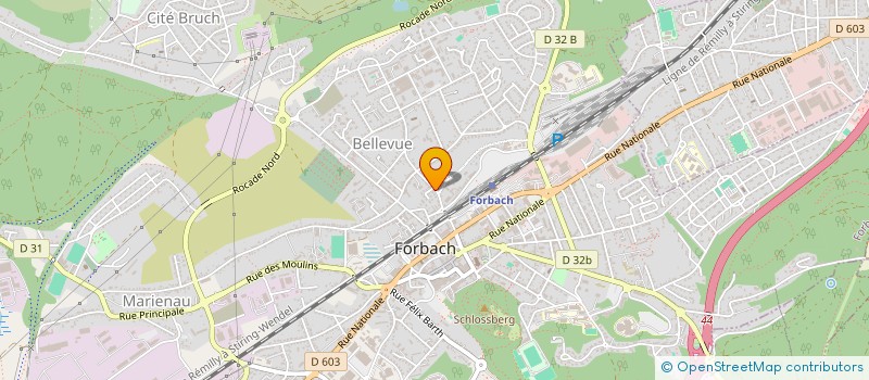 localisation de l'entreprise SOCIETE CIVILE IMMOBILIERE ATAM  FORBACH