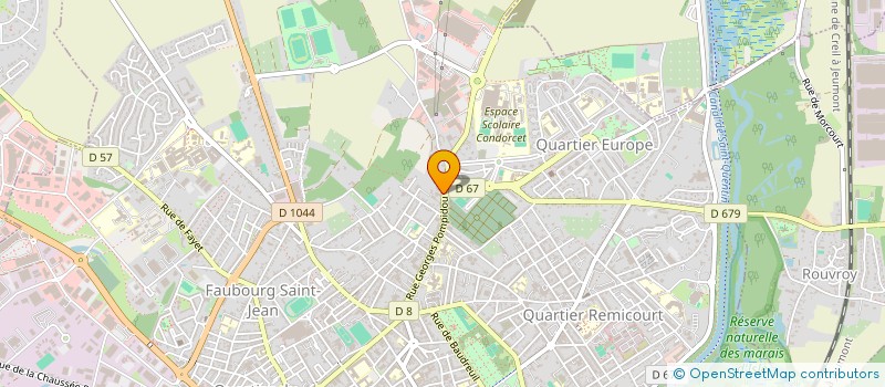 localisation de l'entreprise SOCIETE CIVILE IMMOBILIERE ATL à SAINT-QUENTIN