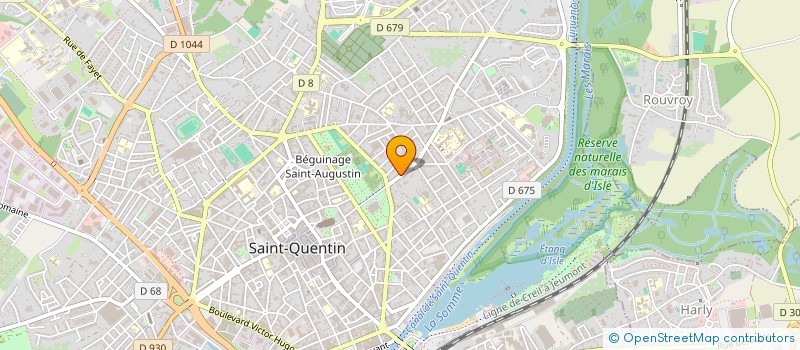 localisation de l'entreprise SOCIETE CIVILE IMMOBILIERE ATOS à SAINT-QUENTIN