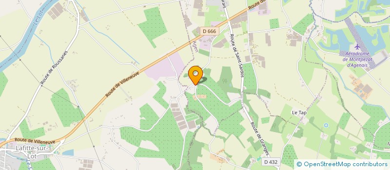 localisation de l'entreprise SOCIETE CIVILE IMMOBILIERE ATRIA  GRANGES-SUR-LOT