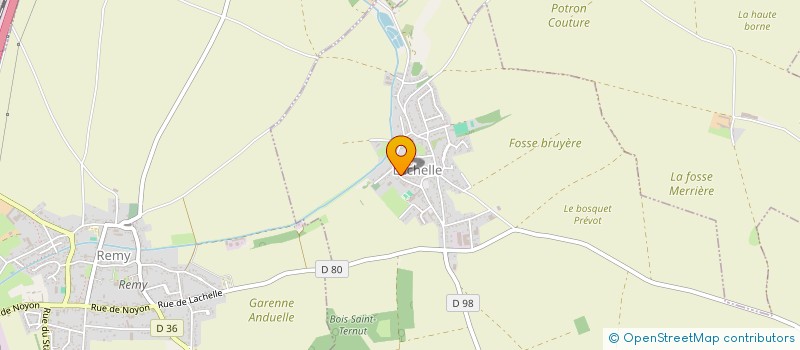 localisation de l'entreprise SOCIETE CIVILE IMMOBILIERE AU CHATEAU SOLFERINO  LACHELLE