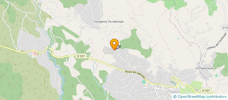 localisation de l'entreprise SOCIETE CIVILE IMMOBILIERE AUREMAX  FLAYOSC