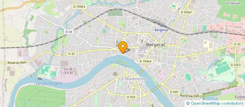 localisation de l'entreprise SOCIETE CIVILE IMMOBILIERE AURIAC à BERGERAC