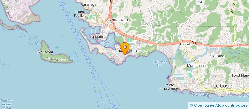 localisation de l'entreprise SOCIETE CIVILE IMMOBILIERE AVA à LE GOSIER