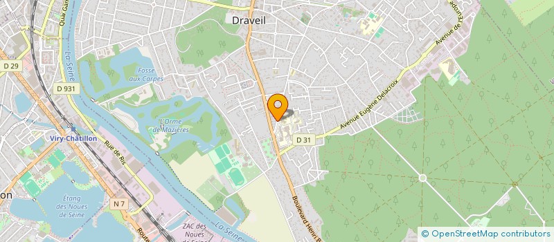 localisation de l'entreprise SOCIETE CIVILE IMMOBILIERE AVB à DRAVEIL
