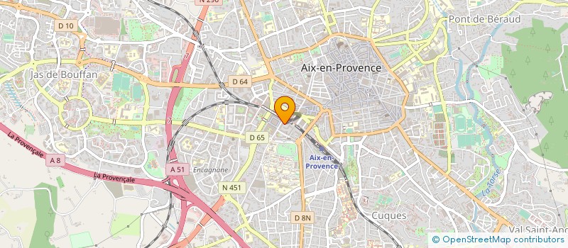 localisation de l'entreprise SOCIETE CIVILE IMMOBILIERE AVENUE DE CHAMBERY  AIX-EN-PROVENCE