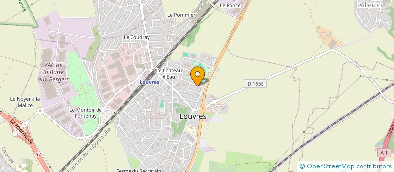 localisation de l'entreprise SOCIETE CIVILE IMMOBILIERE AX  LOUVRES