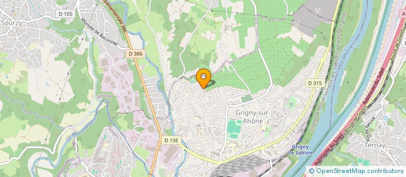 localisation de l'entreprise SOCIETE CIVILE IMMOBILIERE AYACHE  GRIGNY