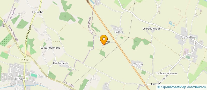 localisation de l'entreprise SOCIETE CIVILE IMMOBILIERE B & B GRINGOLAND  LA VALLEE