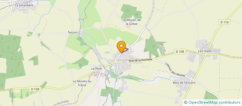 localisation de l'entreprise SOCIETE CIVILE IMMOBILIERE B.C.M2.P  VIRSON