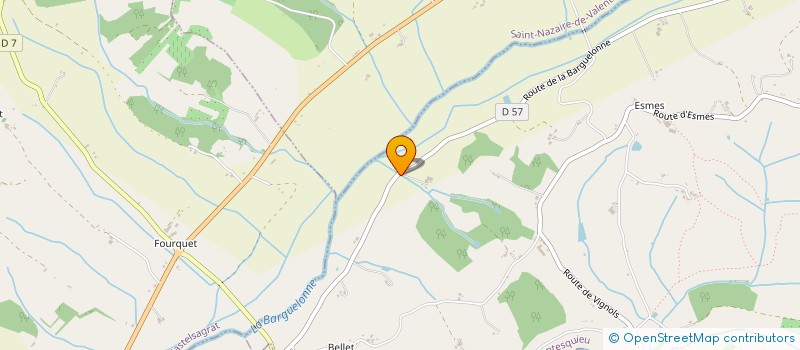 localisation de l'entreprise SOCIETE CIVILE IMMOBILIERE B.F LOUSSERT  MONTESQUIEU