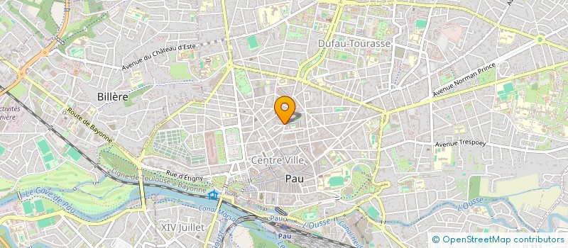 localisation de l'entreprise SOCIETE CIVILE IMMOBILIERE B.M&PO.64 à PAU