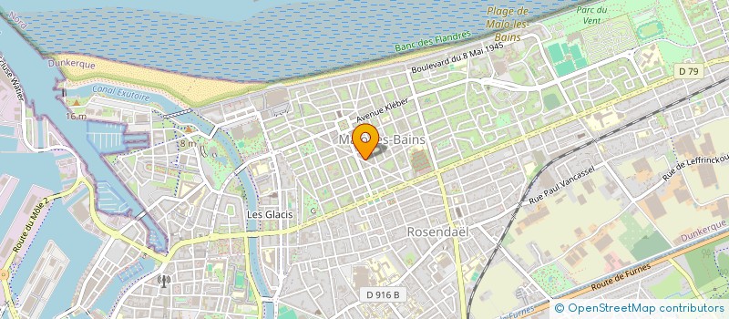 localisation de l'entreprise SOCIETE CIVILE IMMOBILIERE B Y E à DUNKERQUE