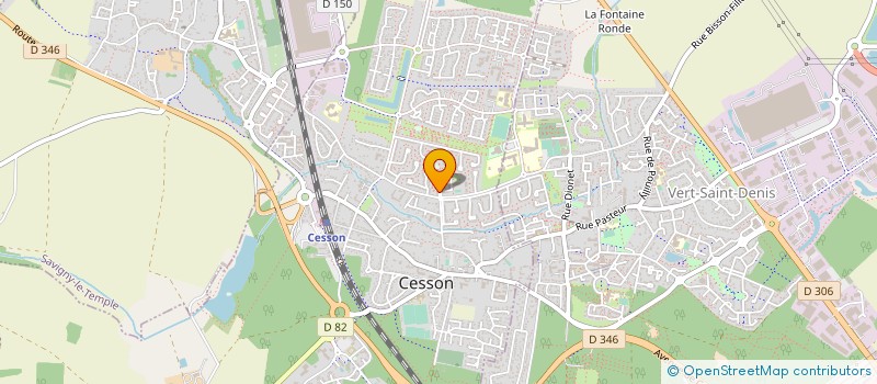 localisation de l'entreprise SOCIETE CIVILE IMMOBILIERE B2  CESSON