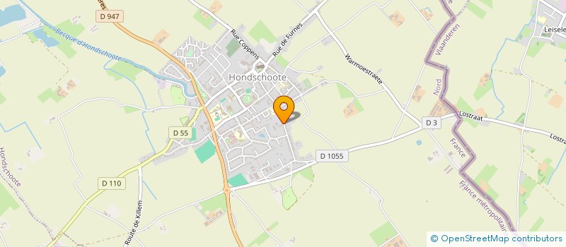 localisation de l'entreprise SOCIETE CIVILE IMMOBILIERE B2E (EN ABREGE SCI B2E)  GHYVELDE