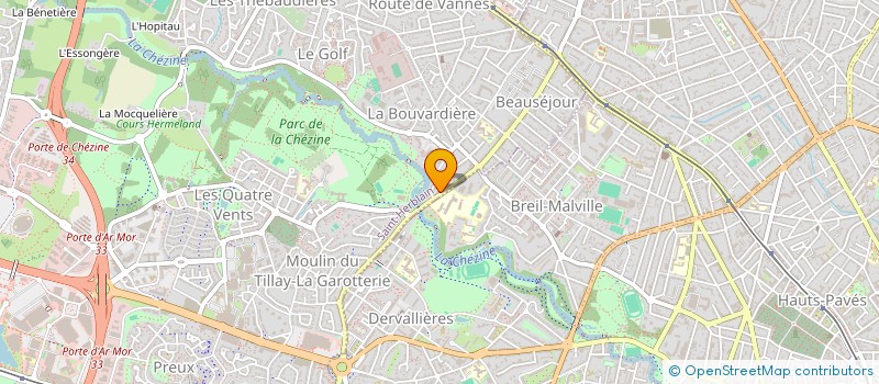 localisation de l'entreprise SOCIETE CIVILE IMMOBILIERE BABAR  SAINT-HERBLAIN