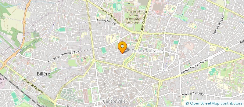 localisation de l'entreprise SOCIETE CIVILE IMMOBILIERE BABEL à PAU