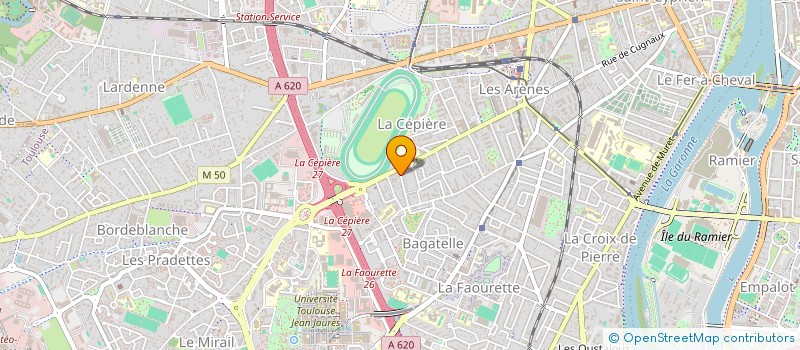 localisation de l'entreprise SOCIETE CIVILE IMMOBILIERE BABEL31 à TOULOUSE