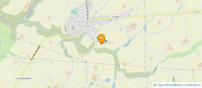 localisation de l'entreprise SOCIETE CIVILE IMMOBILIERE BABONNEAU à BEAUPREAU-EN-MAUGES