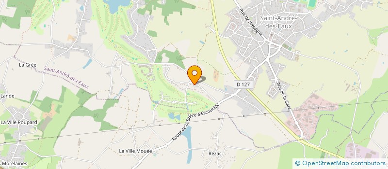 localisation de l'entreprise SOCIETE CIVILE IMMOBILIERE BABOU  SAINT-ANDRE-DES-EAUX