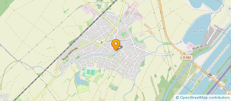 localisation de l'entreprise SOCIETE CIVILE IMMOBILIERE BABOUCHKA  GAMBSHEIM