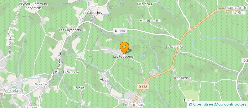 localisation de l'entreprise SOCIETE CIVILE IMMOBILIERE BABRARD  LE PIAN-SUR-GARONNE