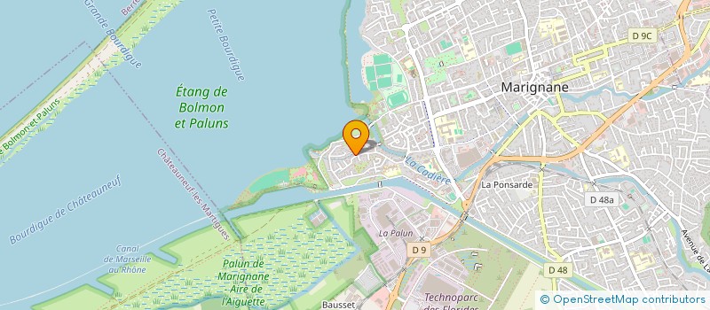 localisation de l'entreprise SOCIETE CIVILE IMMOBILIERE BAGBAG  MARIGNANE
