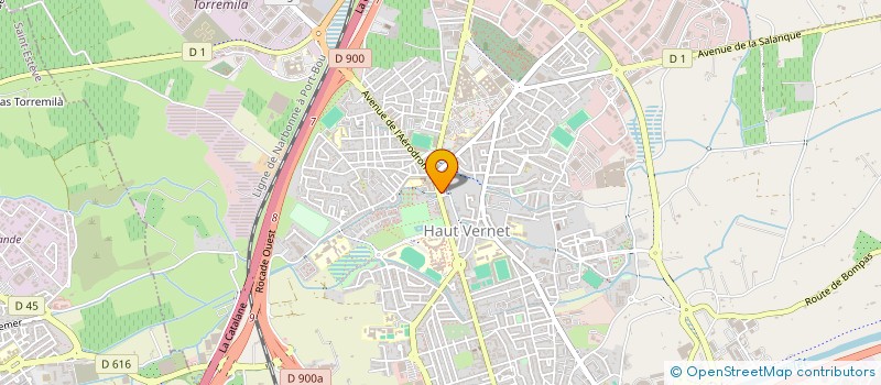 localisation de l'entreprise SOCIETE CIVILE IMMOBILIERE BALI à PERPIGNAN
