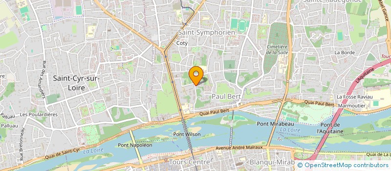 localisation de l'entreprise SOCIETE CIVILE IMMOBILIERE BALMORAL  TOURS