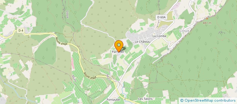 localisation de l'entreprise SOCIETE CIVILE IMMOBILIERE BAM  LIOUX