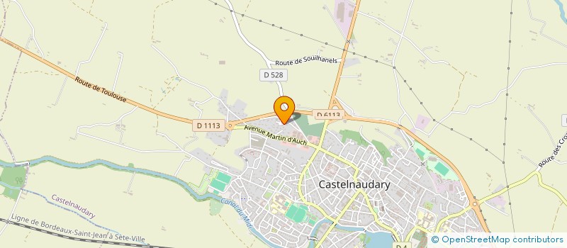 localisation de l'entreprise SOCIETE CIVILE IMMOBILIERE BAPTISTE JULIETTE VICTOR  CASTELNAUDARY